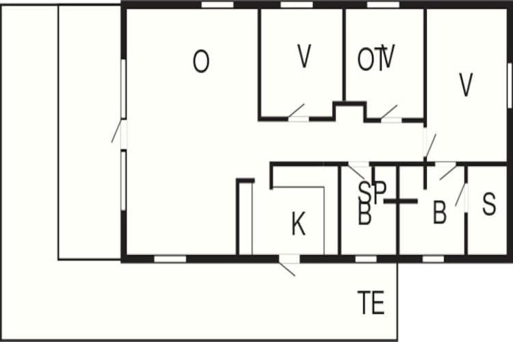 Three-Bedroom Holiday Home In Lokken 1 외부 사진